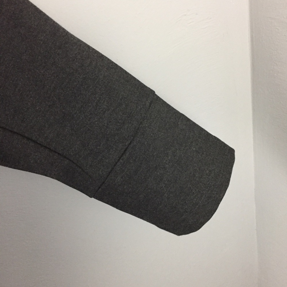MEN'S Betabrand Charcoal Gray Fixer Coat - Picture 7 of 8
